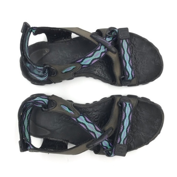 Nike Blue Purple ACG 90s Hiking Sandals Size 8 - Picture 3 of 6